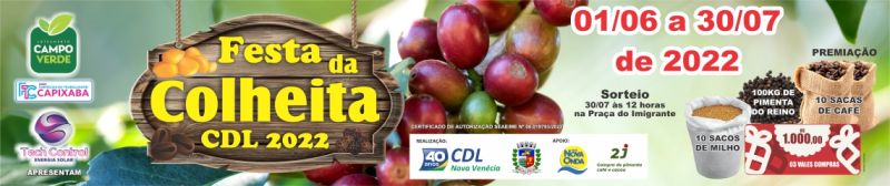 Campanha da Colheita CDL Nova Venécia (Banner)